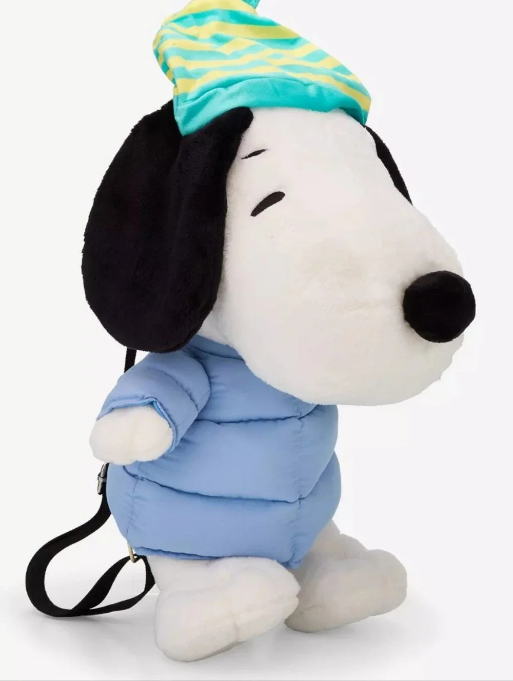 Peanuts Snoopy Puffer Jacket Plush Backpack